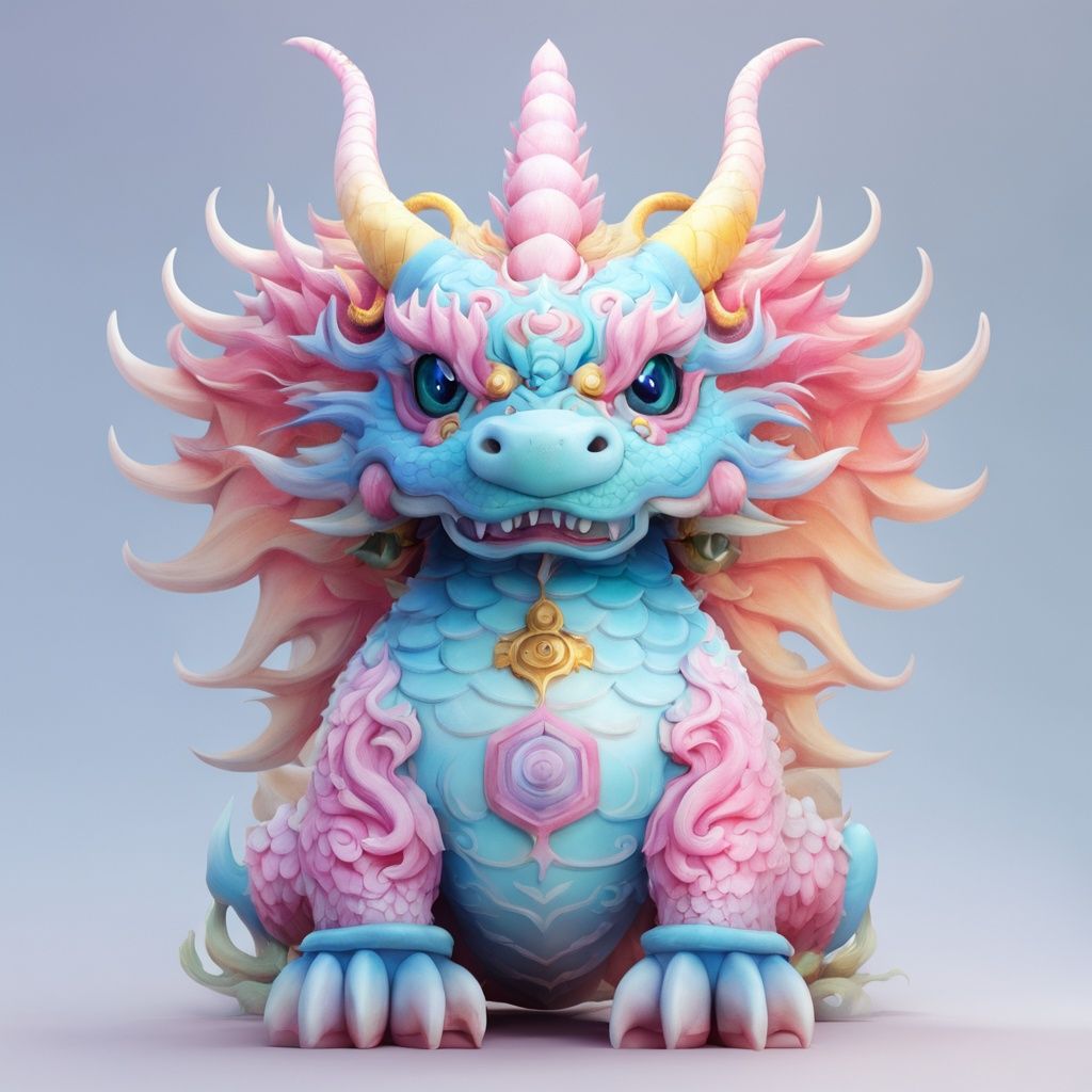 <lora:tang long:0.9>,xun,solo,horns,full body,ancient building,dragon,