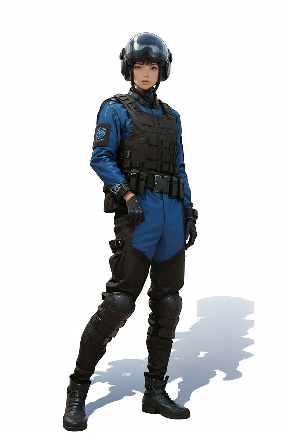 (masterpiece:1.3), (the best quality:1.2), (super fine illustrations:1.2), (Masterpiece), high quality, high detail,((white background:1.2)), looking at viewer, (SOLO:1.4),outline,,simple background,gloves, military uniform, armor, uniform, helmet, boots, solo