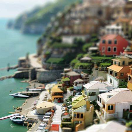 seaside village,  fishing boats,  cars on Tensor.Art