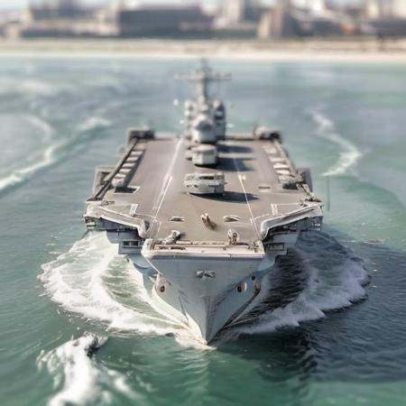 aircraft carrier in a bathtub on Tensor.Art