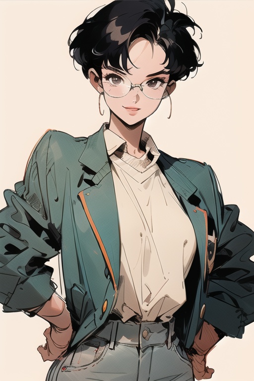 1girl,  solo_female,  mature female on Tensor.Art