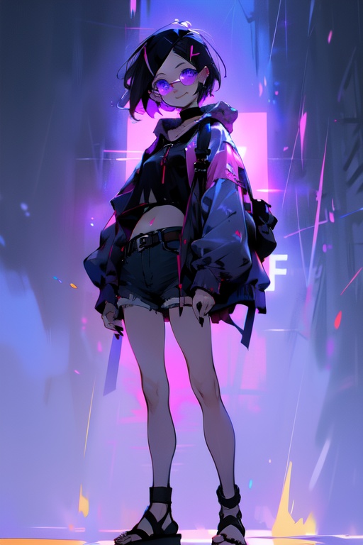 solo,  hood,  shorts on Tensor.Art