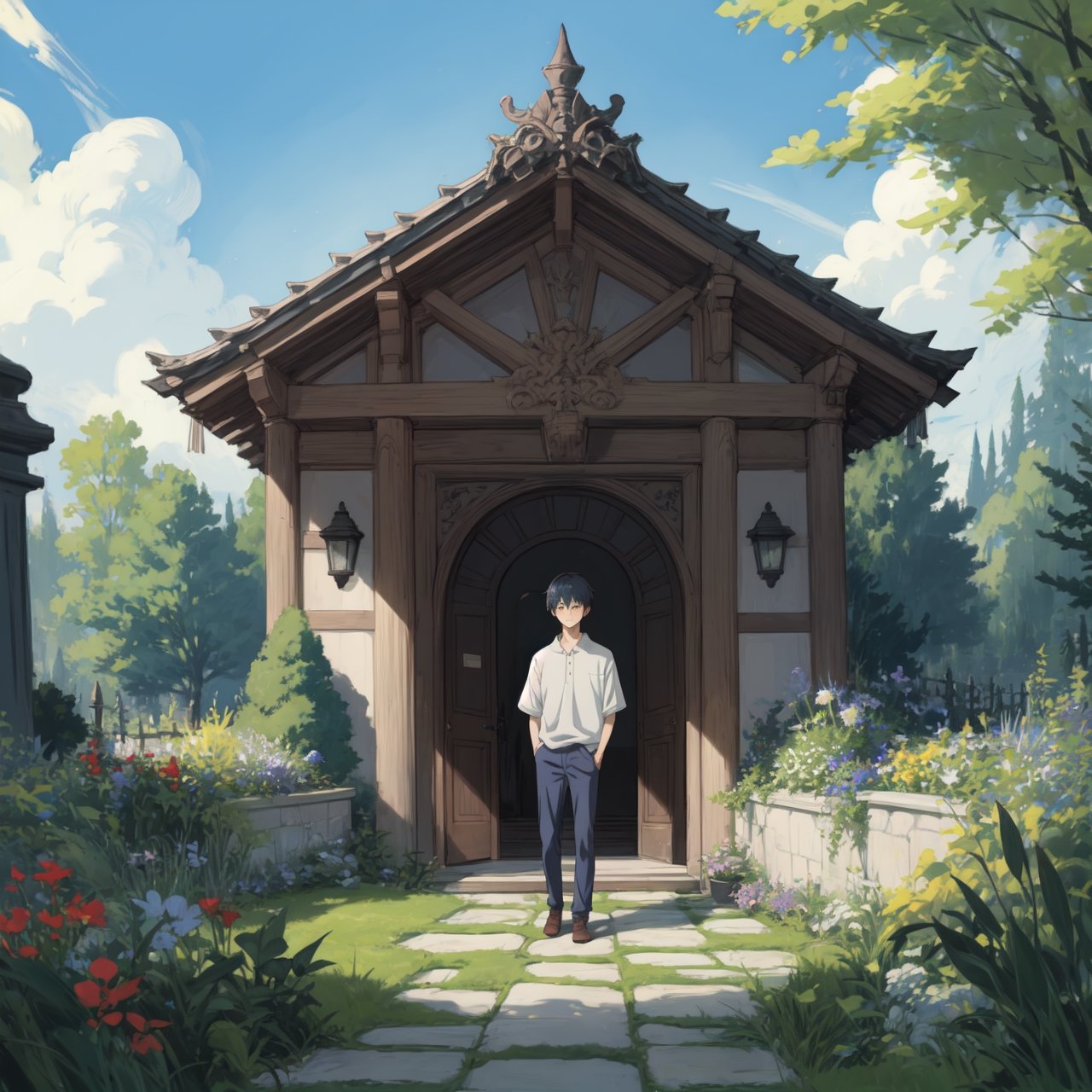(masterpiece,  best quality,  ghibli style) on Tensor.Art