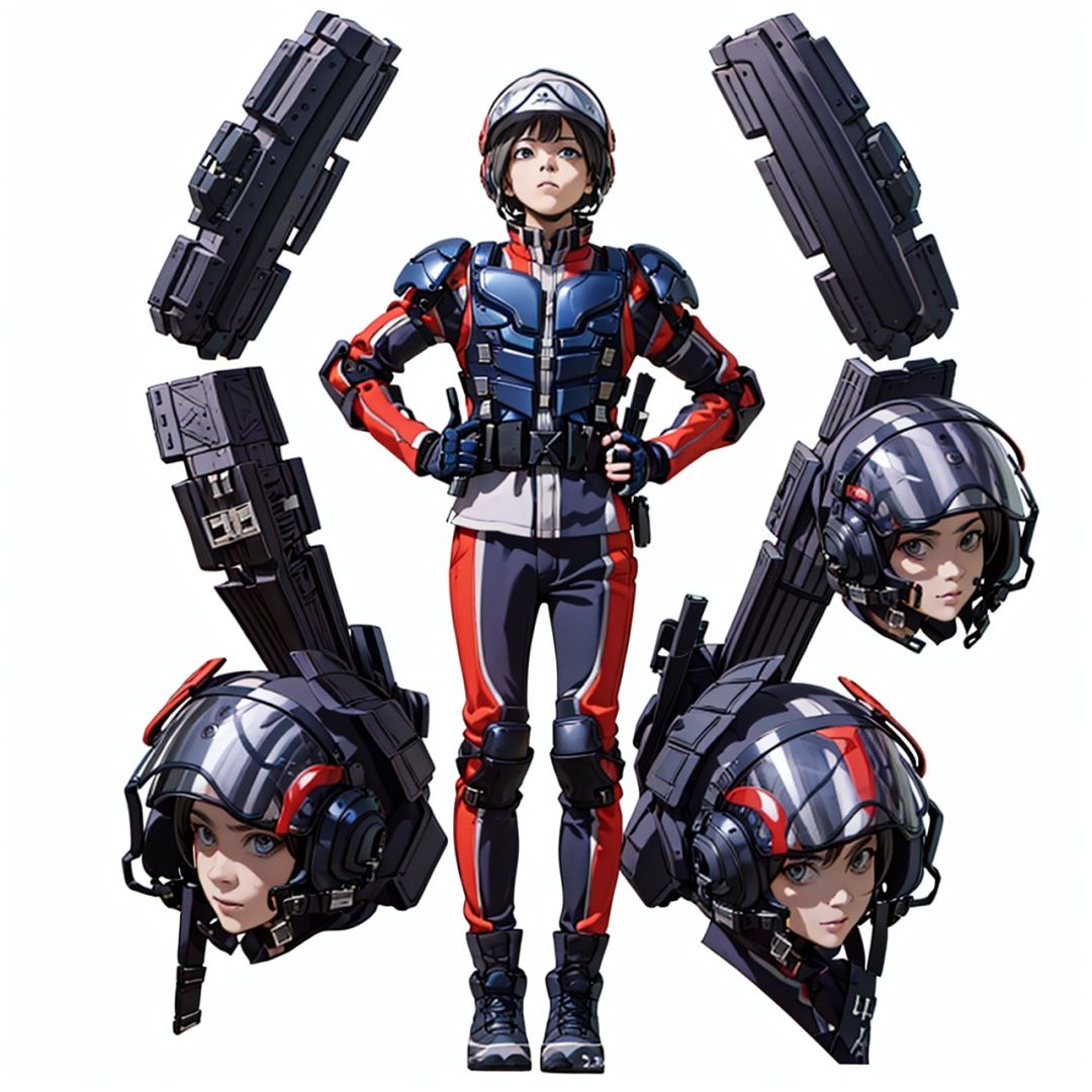 (masterpiece:1.3), (the best quality:1.2), (super fine illustrations:1.2), (Masterpiece), high quality, high detail,((white background:1.2)), looking at viewer, (SOLO:1.4),outline,,simple background,gloves, pauldrons, shoulder armor, military, breastplate, armor, helmet, uniform,