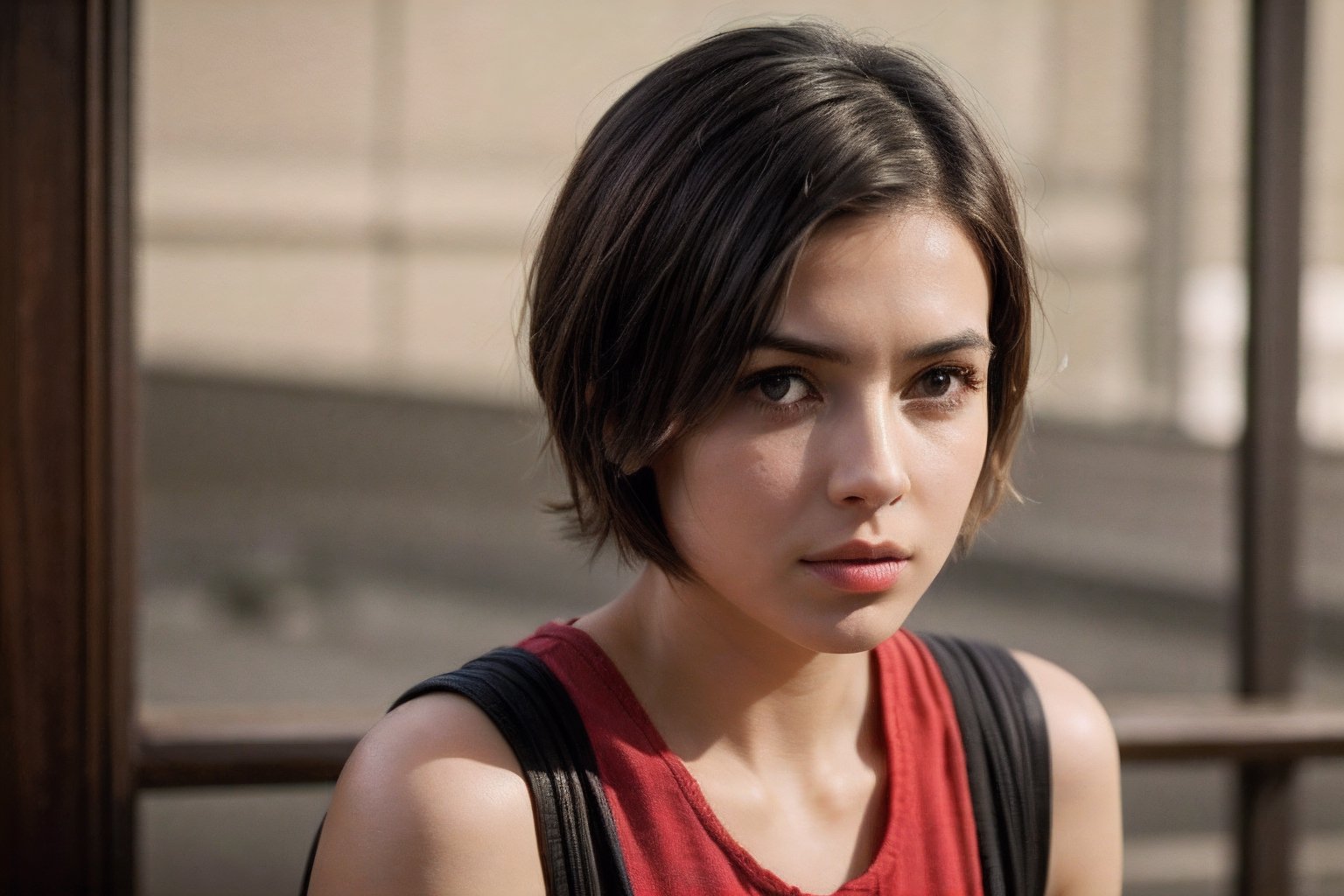 Realistic,  Beautiful Short Hair ,  teenager by Mikiwazang on Tensor.Art
