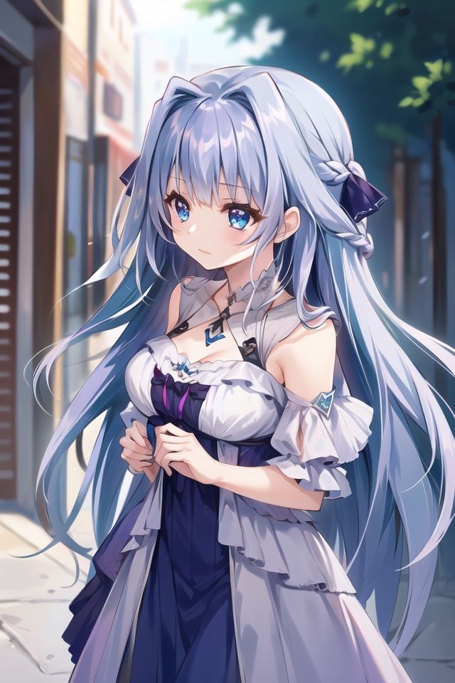 1girl, long_hair, blue_eyes, hair_intakes, blue_hair