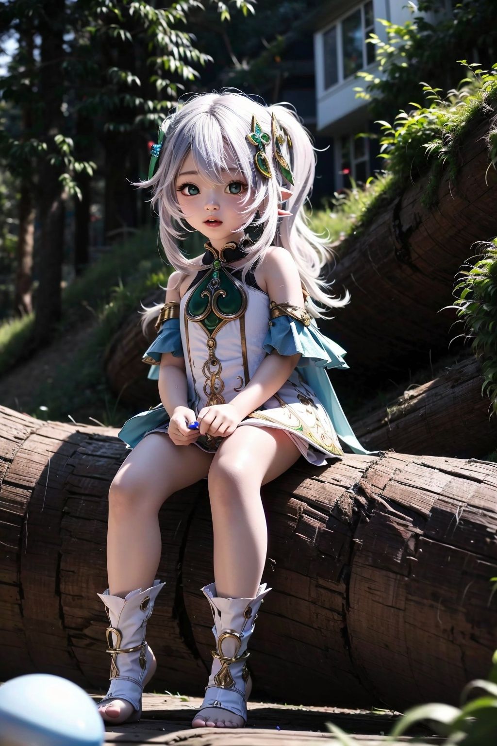 Best quality,8k,cg,jellyfishforest,shidudou,qingse,huliya