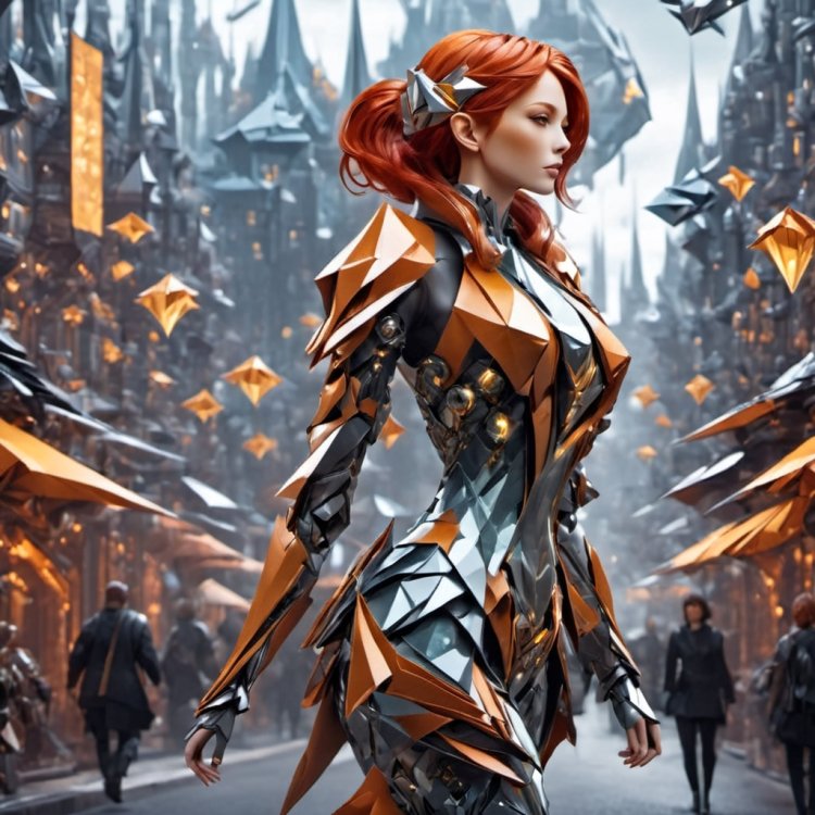 Origami World by Pixel by Pixel on Tensor.Art