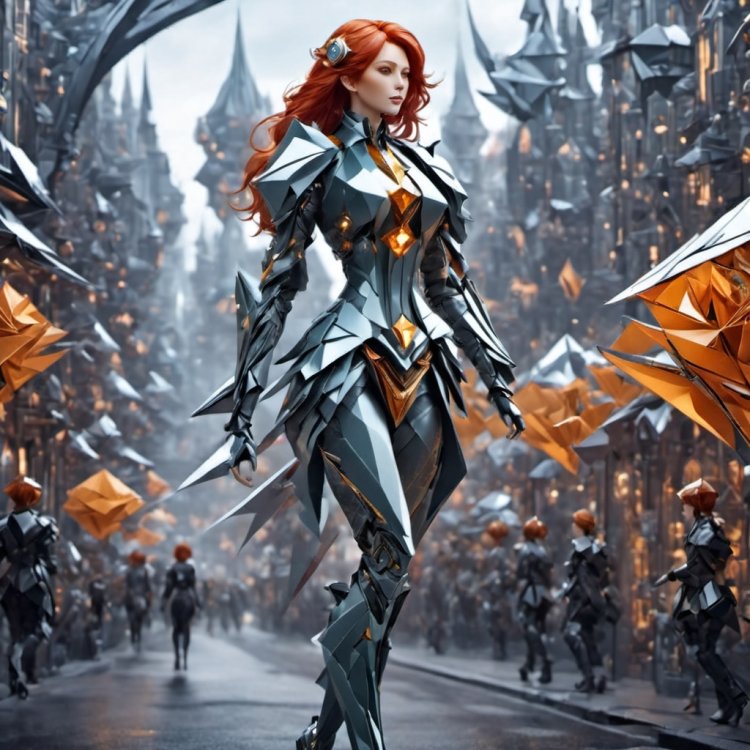 Origami World by Pixel by Pixel on Tensor.Art