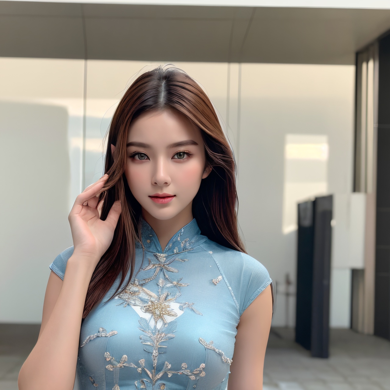 masterpiece,  ultra-detailed,  1 girl on Tensor.Art