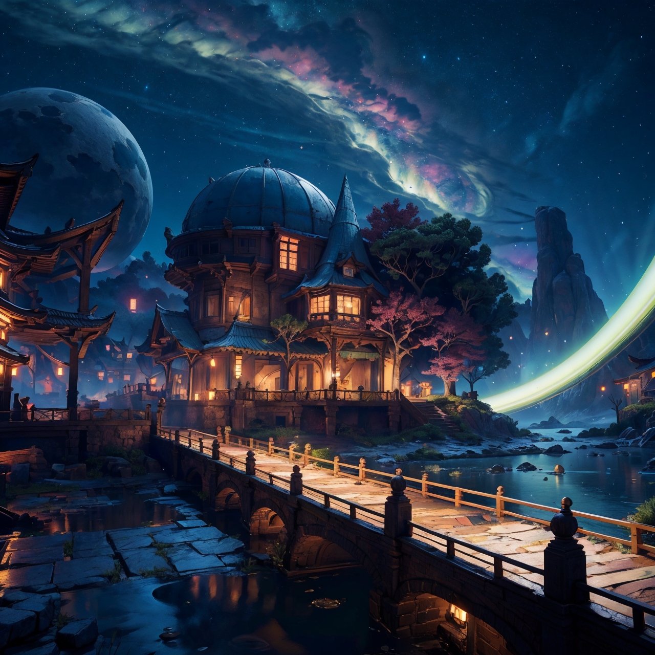 `extremely detailed illustration of a cosmic deity, detailed cosmos background, backlit, highly illuminated, colorful crystal, floating hair, closeup, visually rich, manga, whimsical, JRPG, enchanting, emotionally evocative, detailed environment, fantastical, imaginative, visually rich, atmospheric, zoomed, flat lighting, 2d, cartoon, vector, rocks,High detailed 