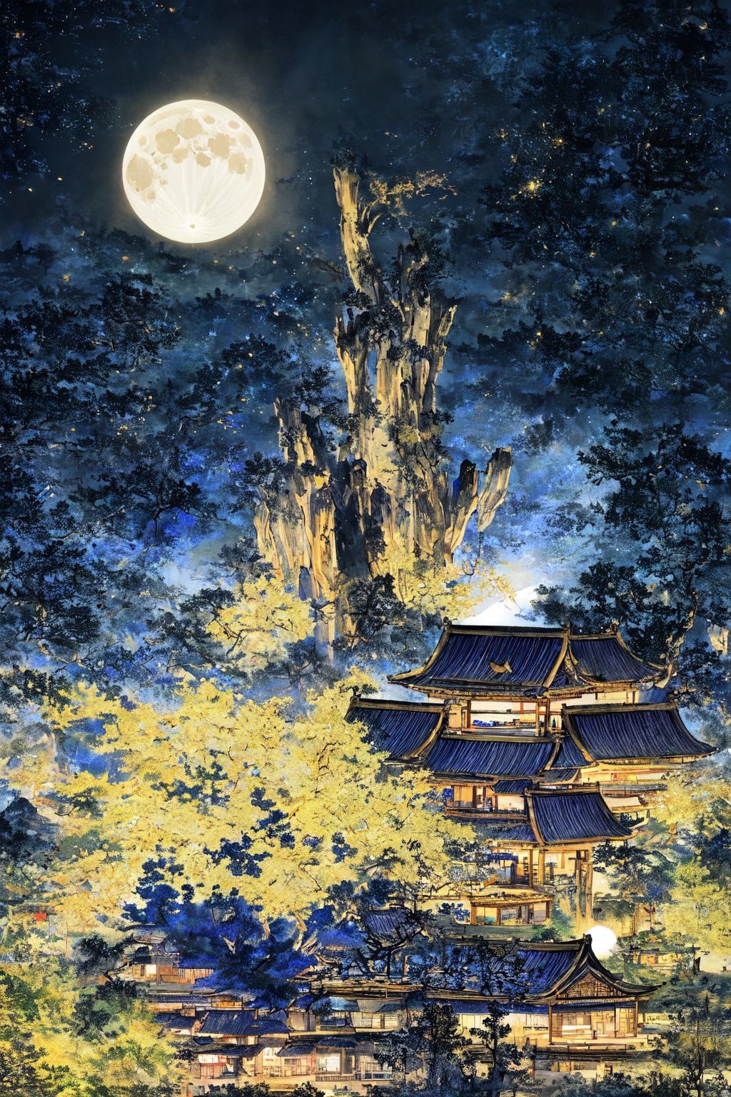 Best quality, 8k, cg,moon