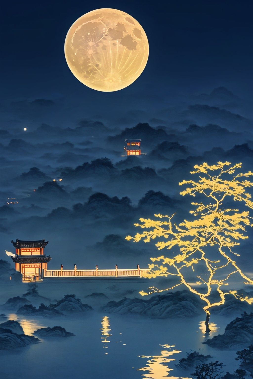 Best quality, 8k, cg,moon