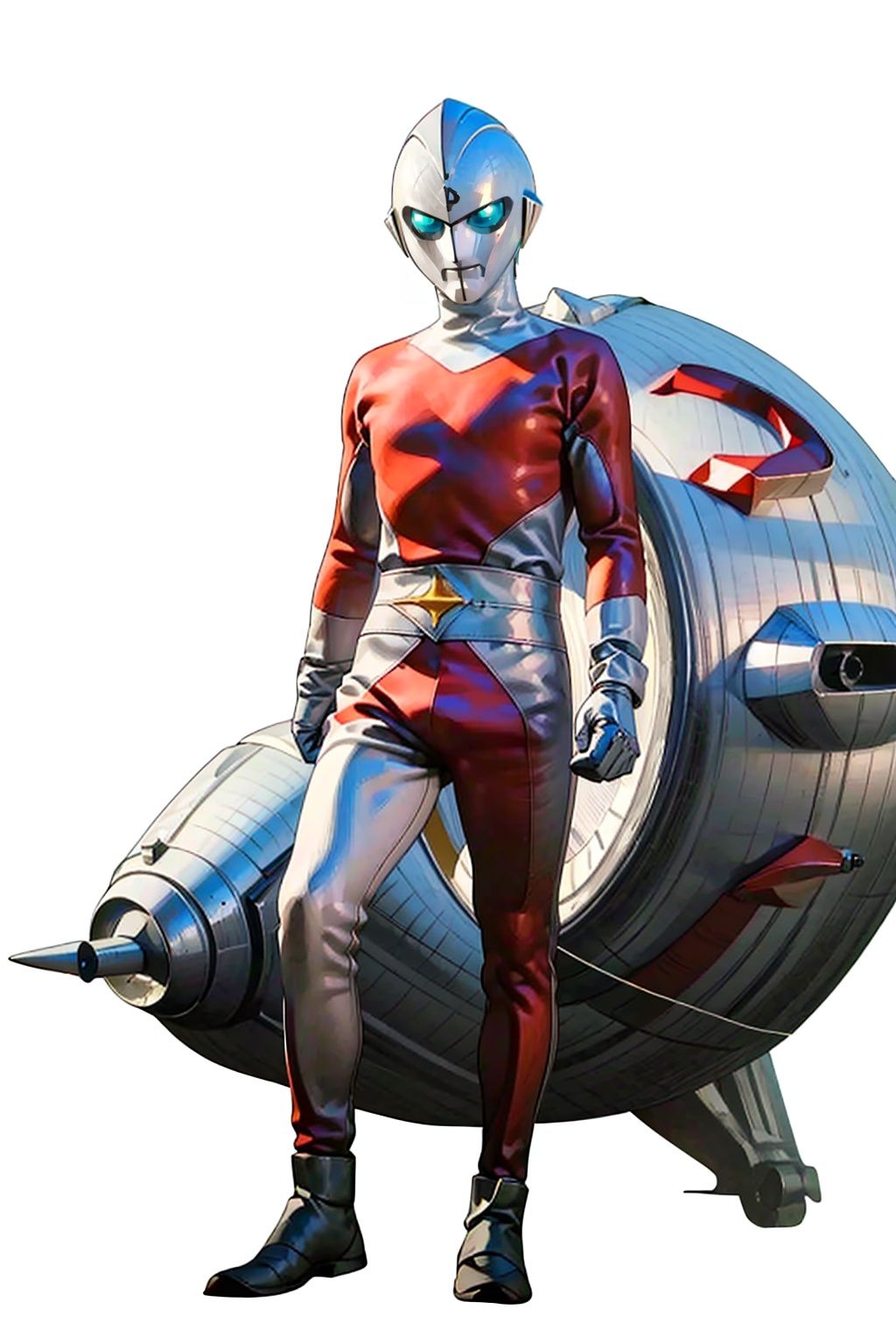 (masterpiece:1.3), (the best quality:1.2), (super fine illustrations:1.2), (Masterpiece), high quality, high detail,((white background:1.2)), looking at viewer, (SOLO:1.4),outline,,simple background, helmet,mask,amlr,helmet