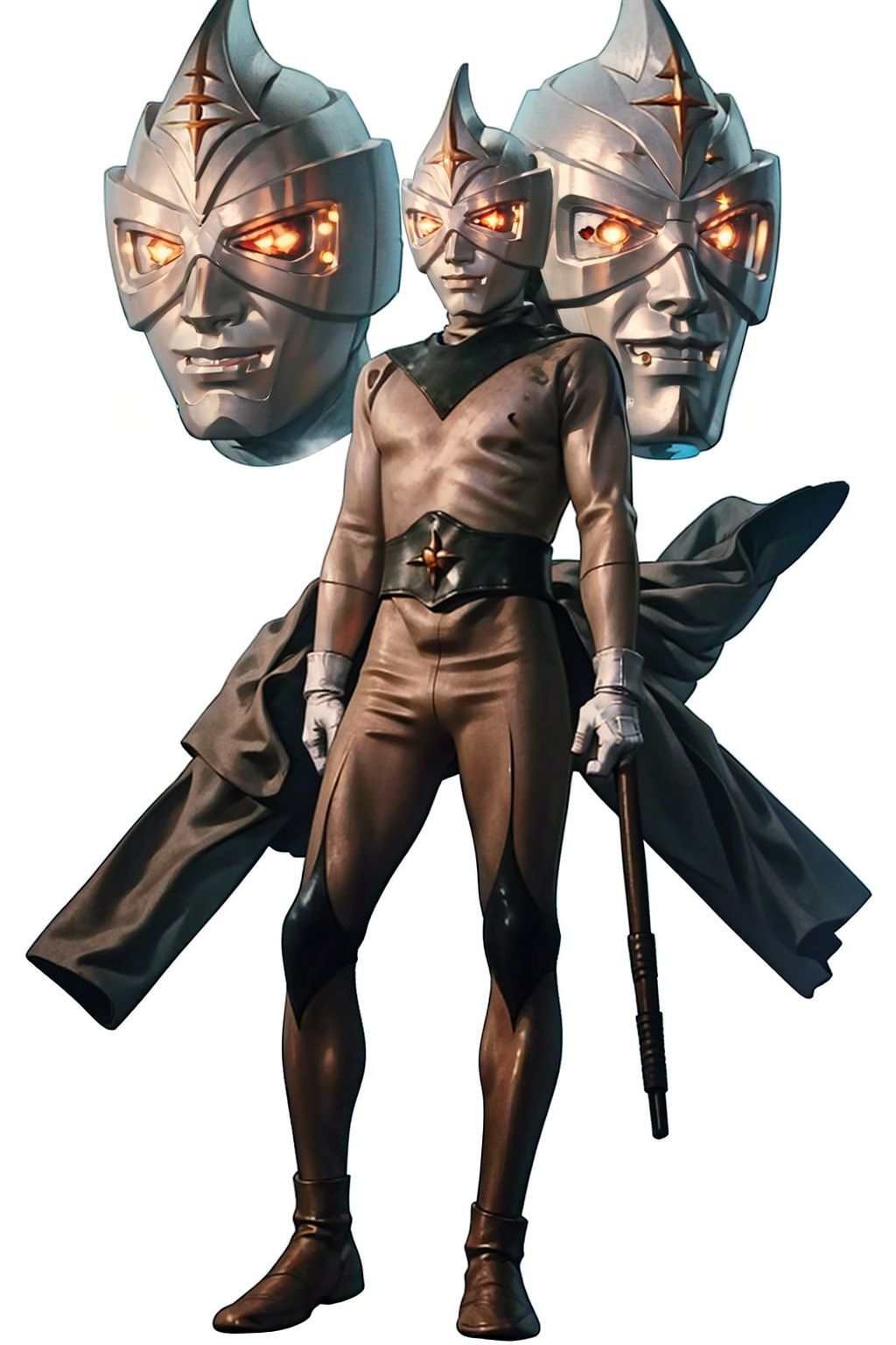 (masterpiece:1.3), (the best quality:1.2), (super fine illustrations:1.2), (Masterpiece), high quality, high detail,((white background:1.2)), looking at viewer, (SOLO:1.4),outline,,simple background, Mirrorman, star \(symbol\),mask,helmet, boots,Mirrorman