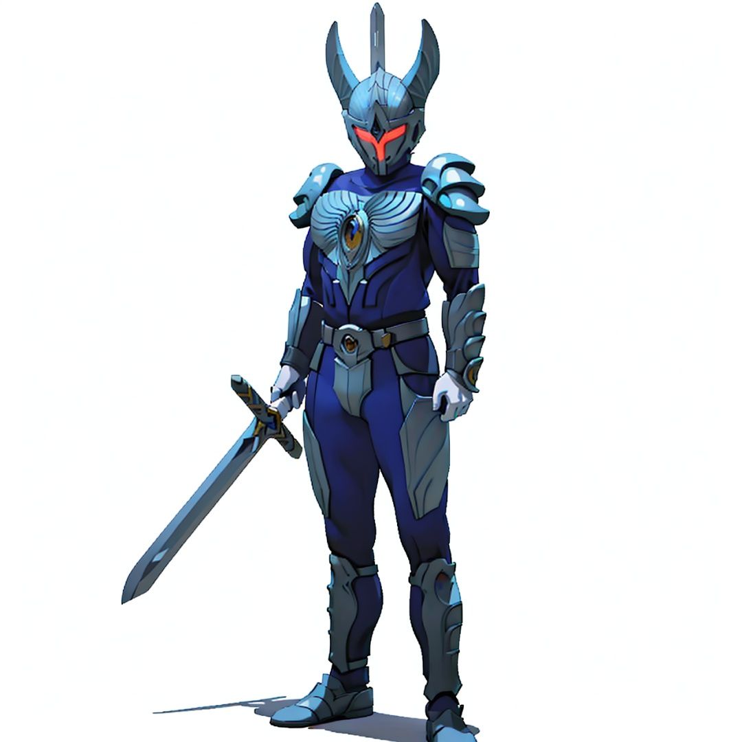 (masterpiece:1.3), (the best quality:1.2), (super fine illustrations:1.2), (Masterpiece), high quality, high detail,((white background:1.2)), looking at viewer, (SOLO:1.4),outline,,simple background, wulong, sword, horns, armor, mask, helmet,wulong