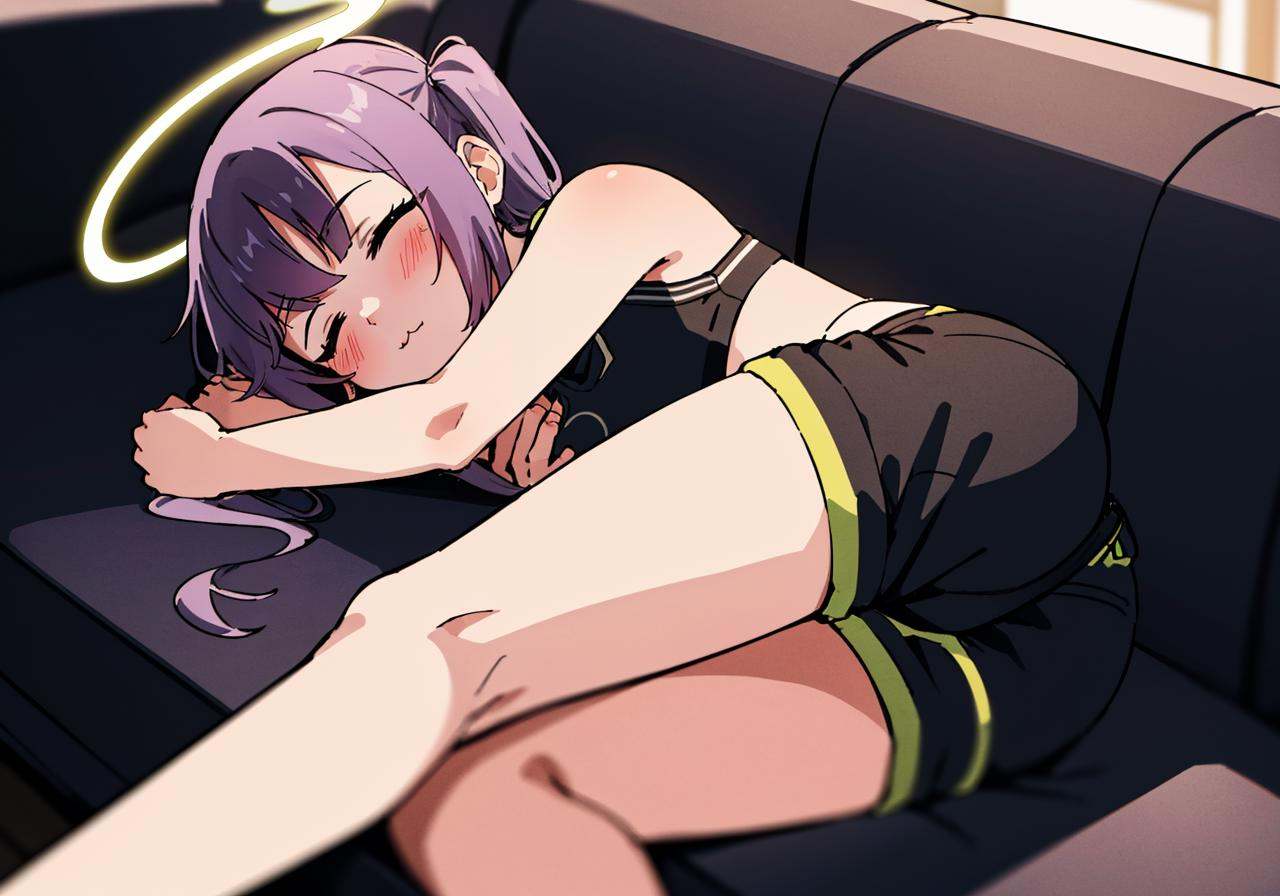 1girl,  solo,  lying on Tensor.Art