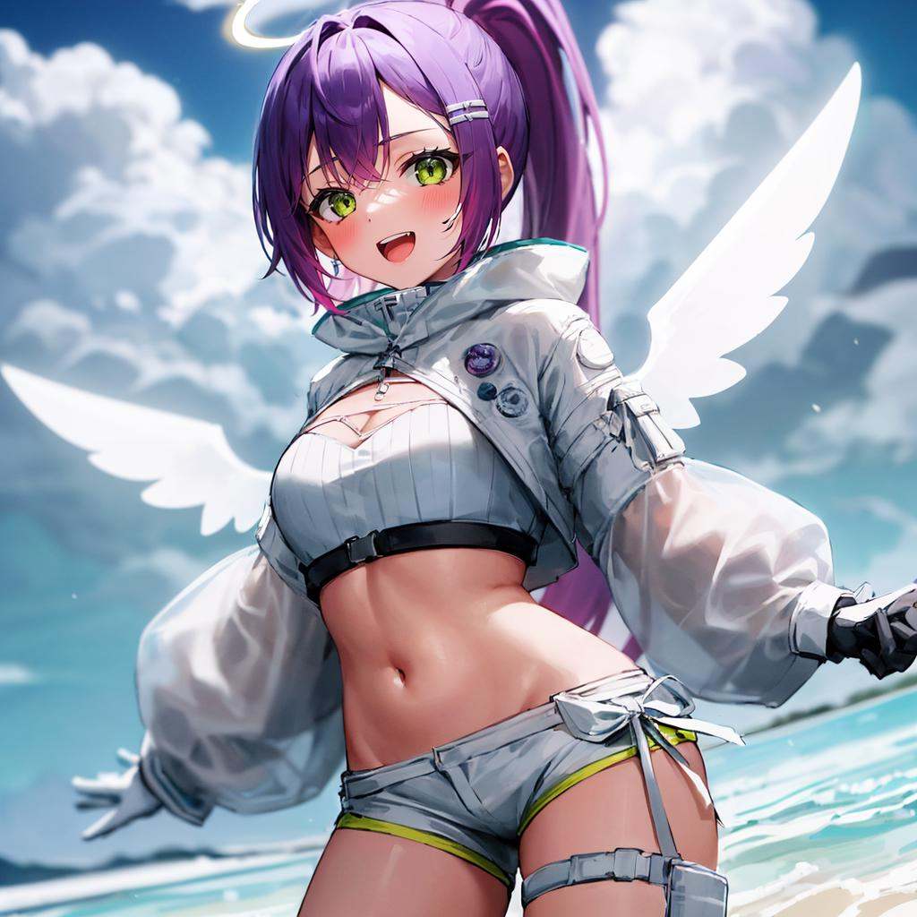 1girl,  solo,  heaven on Tensor.Art