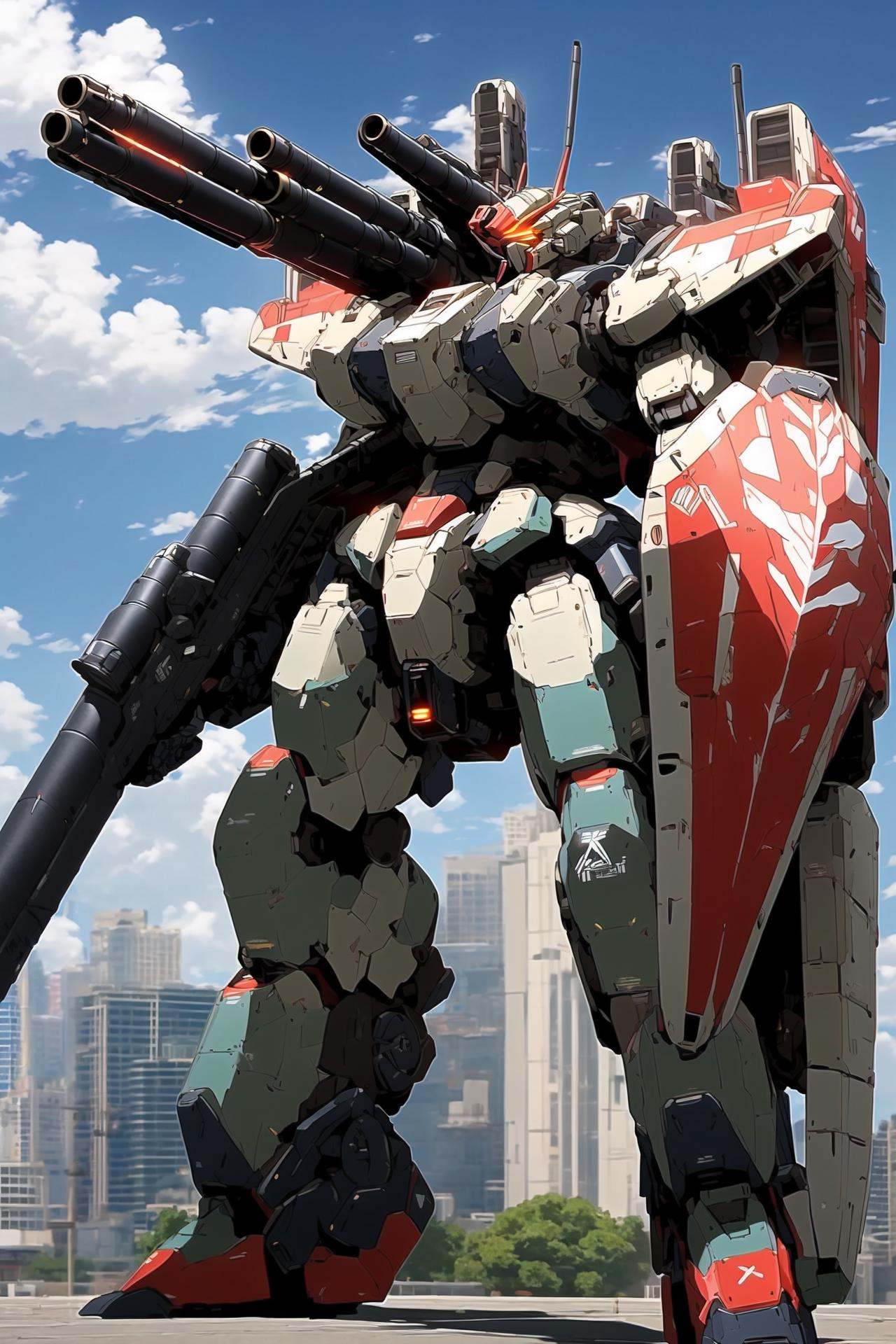cloud,  holding_weapon, on Tensor.Art