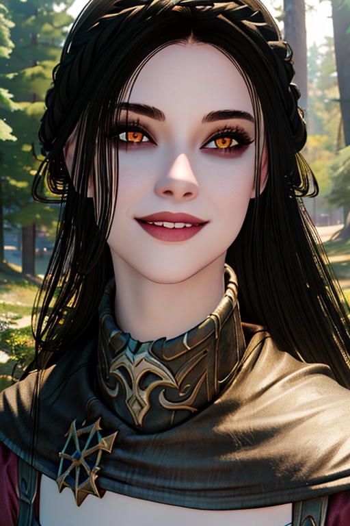 1 girl,  close up,  smile on Tensor.Art