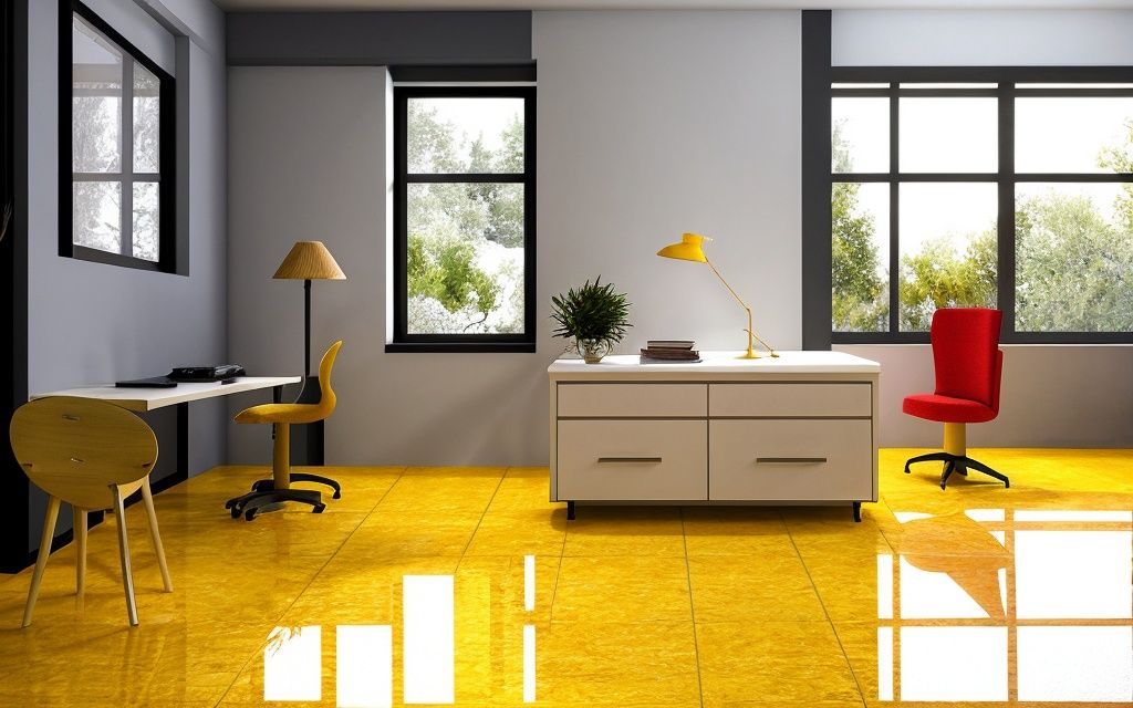 extremely detailed CG unity8 k wallpaper,masterpiece,best quality,ultra-detailed,best illustration,best shadow,an extremely delicate and beautiful,no humans, chair, scenery, indoors, reflective floor, window, tiles, ceiling light, tile floor, reflection, cabinet, table, ceiling, instrument, desk, drum set, speaker, door, drum, stool