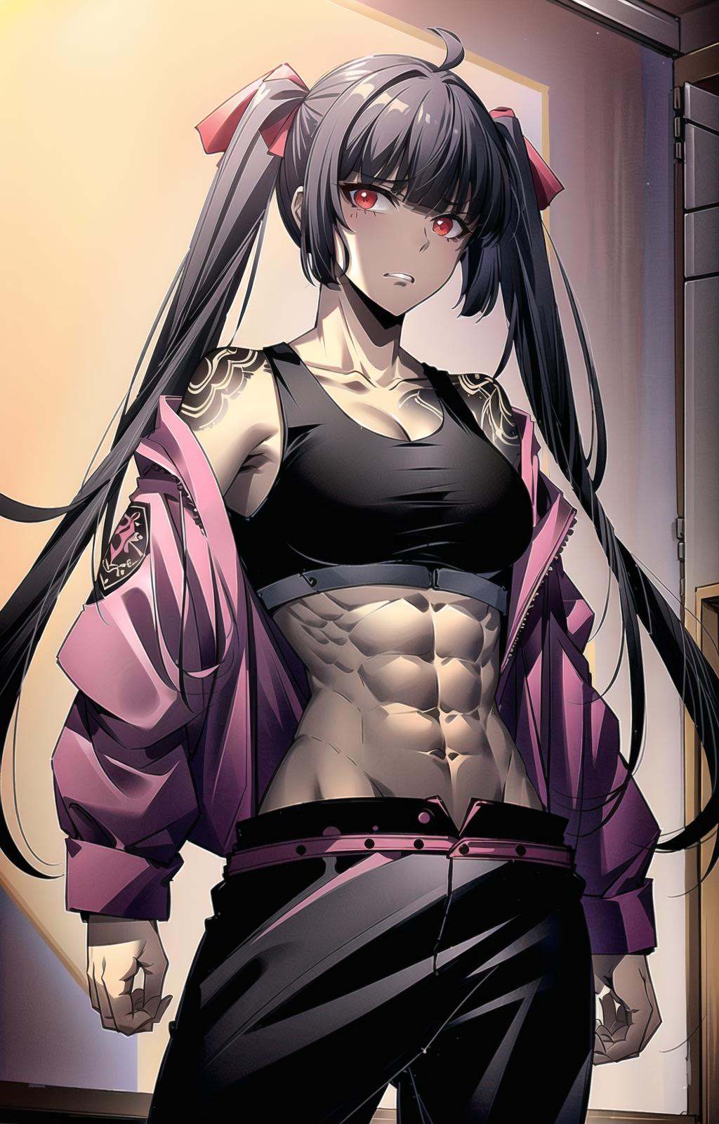 1girl,  solo,  grey skin on Tensor.Art