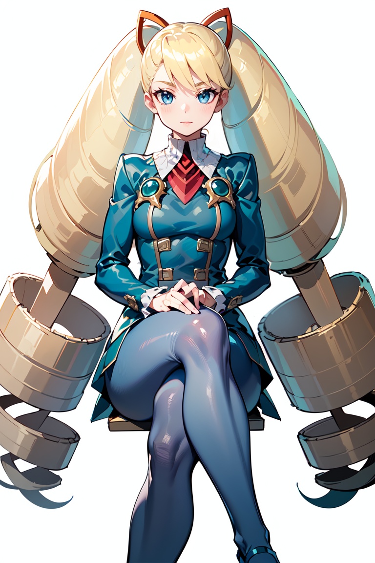 Luna_MM,  ? 1girl 4.8M? big hair 8.0k? blonde hair 1.2M? blue pantyhose 3.7k? blush 2.3M? breasts 2.7M? closed mouth 775k?...
