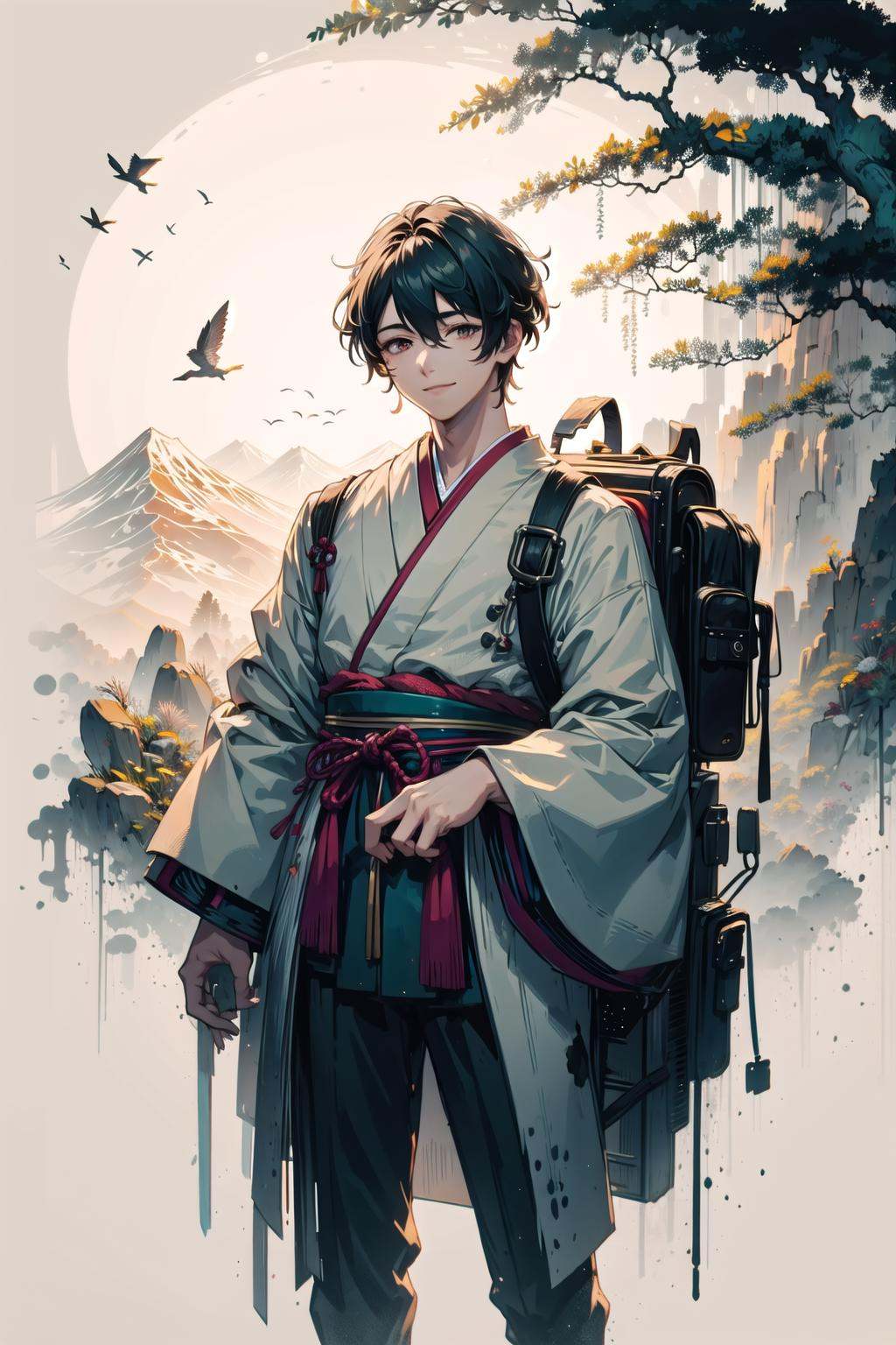 solo,  ,  light smile on Tensor.Art