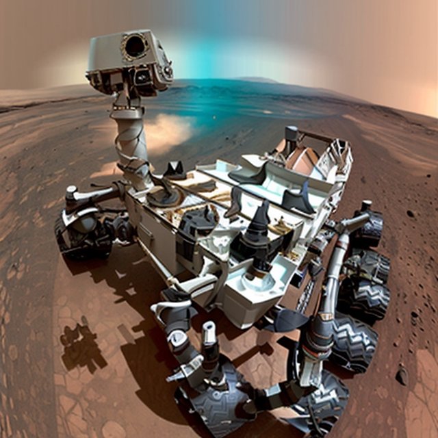 curiosity mars rover on the mars,  CURIOSITY on Tensor.Art