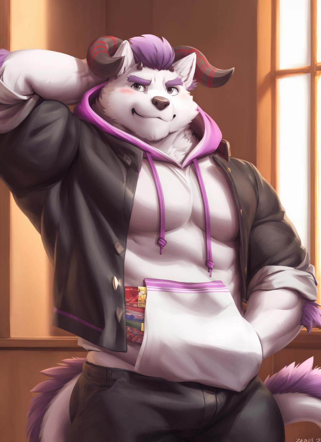behemoth(TAS),  solo,  plump on Tensor.Art