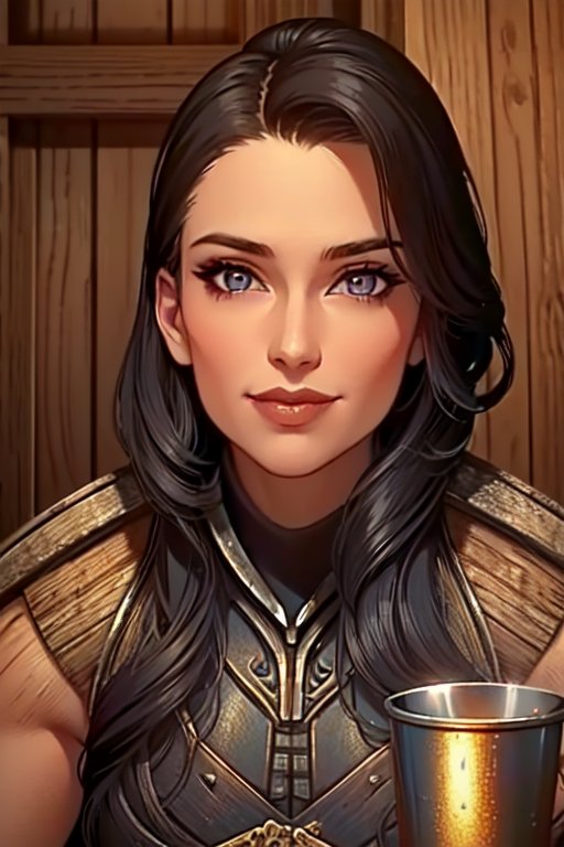 1 girl,  close up,  smile on Tensor.Art