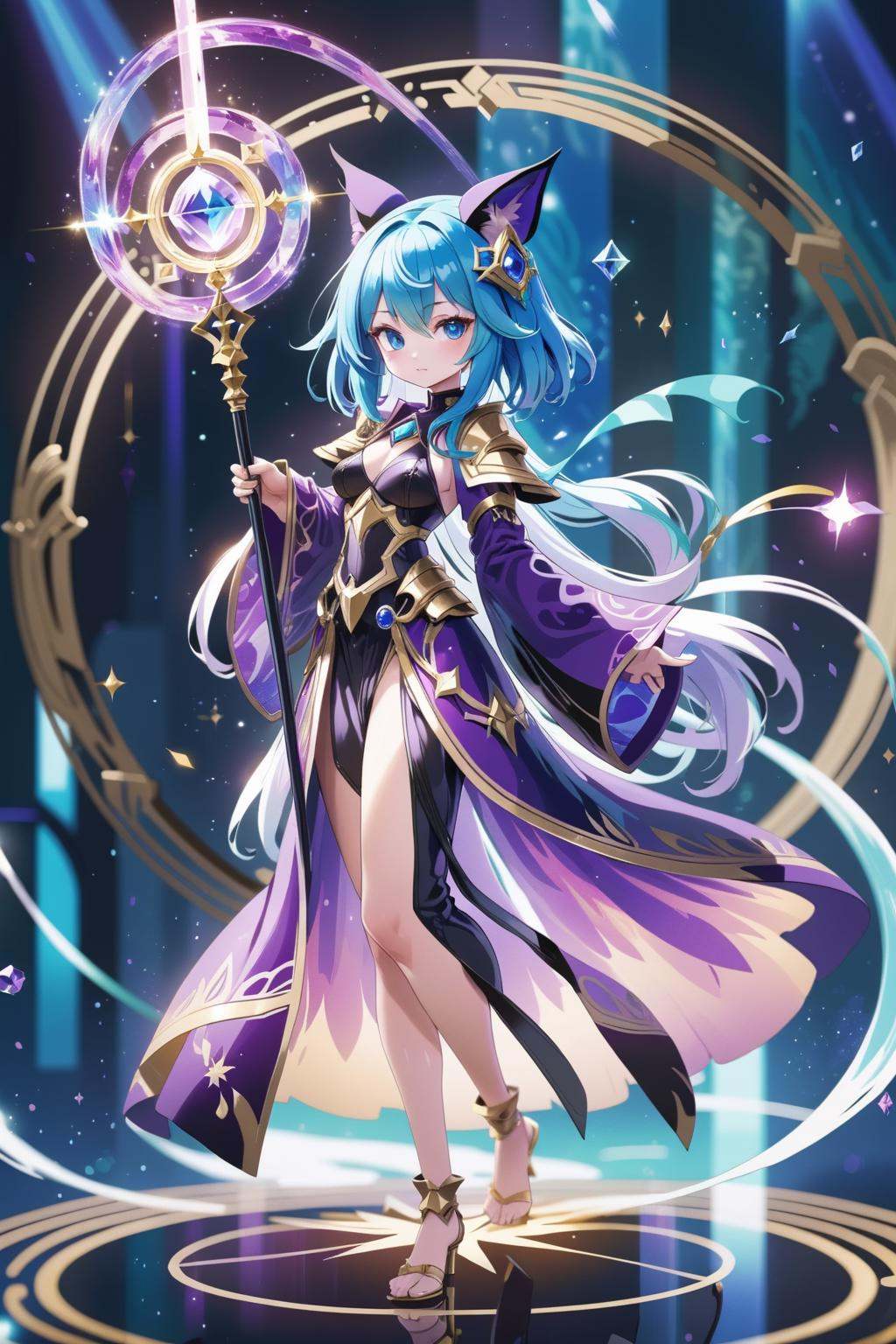 anime,  1girl,  solo on Tensor.Art