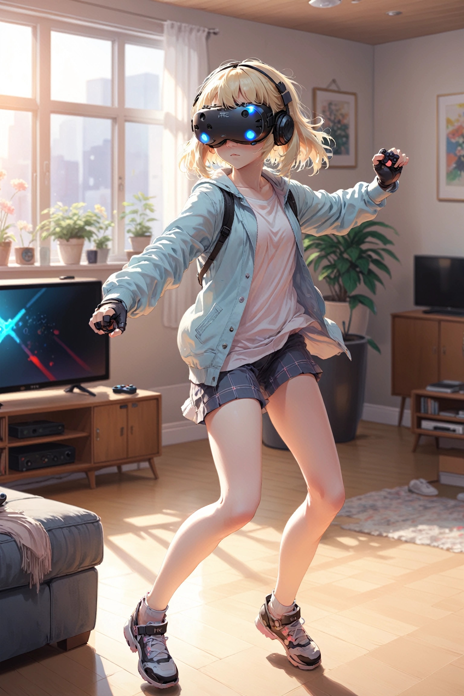 anime,  pastel color,  1girl on Tensor.Art