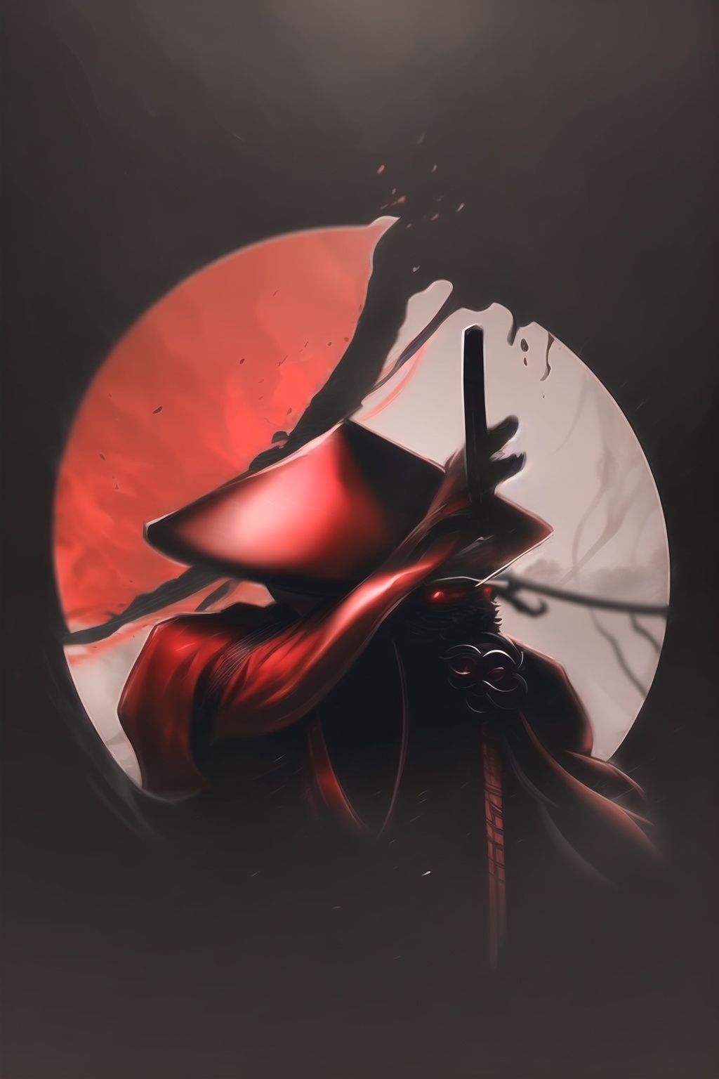 <lora:wushi2:1>,wushi, wushi with a red hat holding a sword