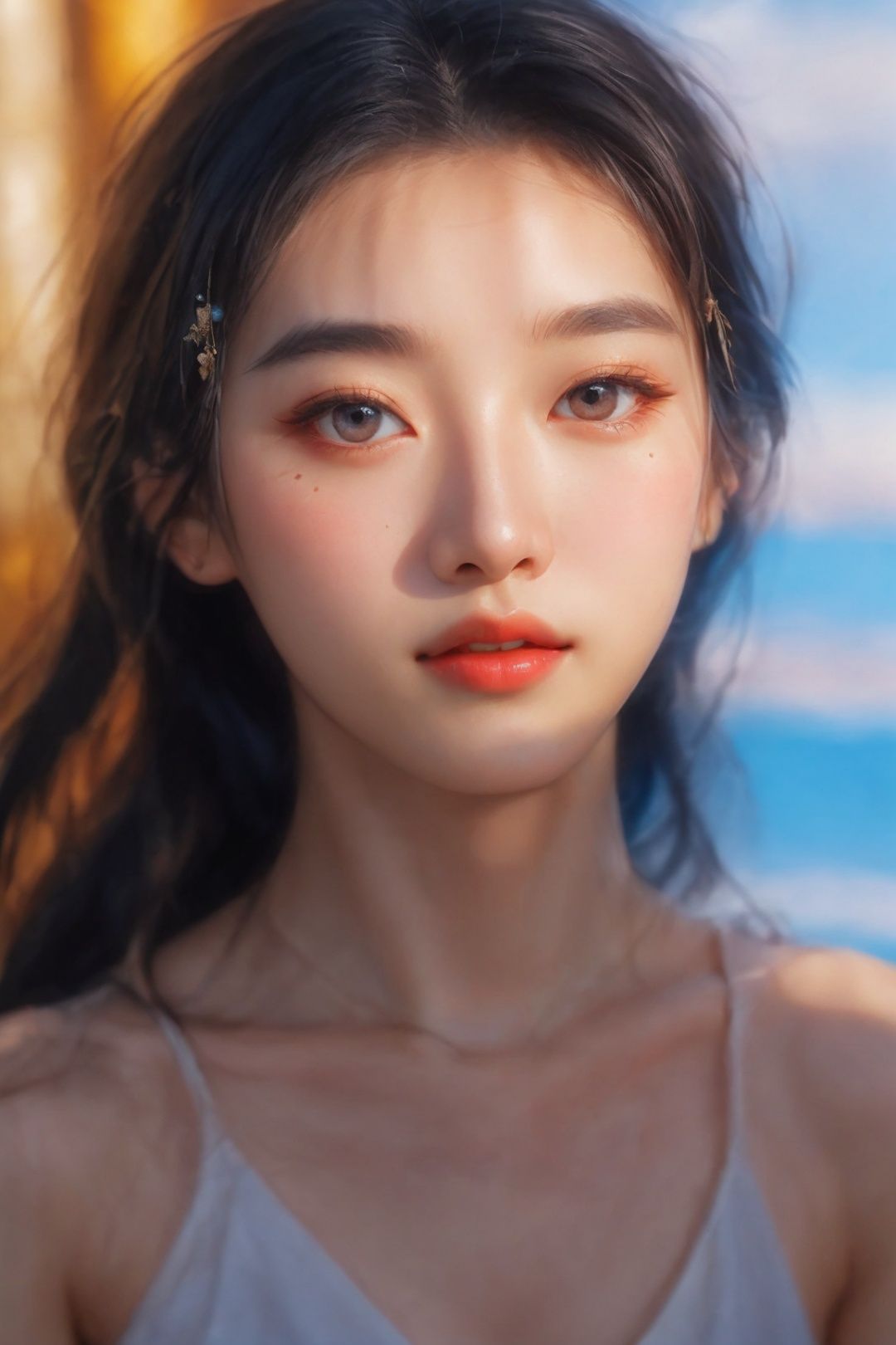 guangying on eyes, best quality,1girl,full body