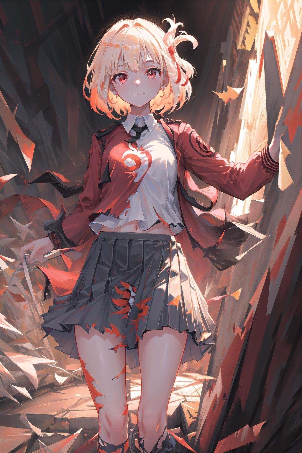 1girl,  solo,  light smile on Tensor.Art