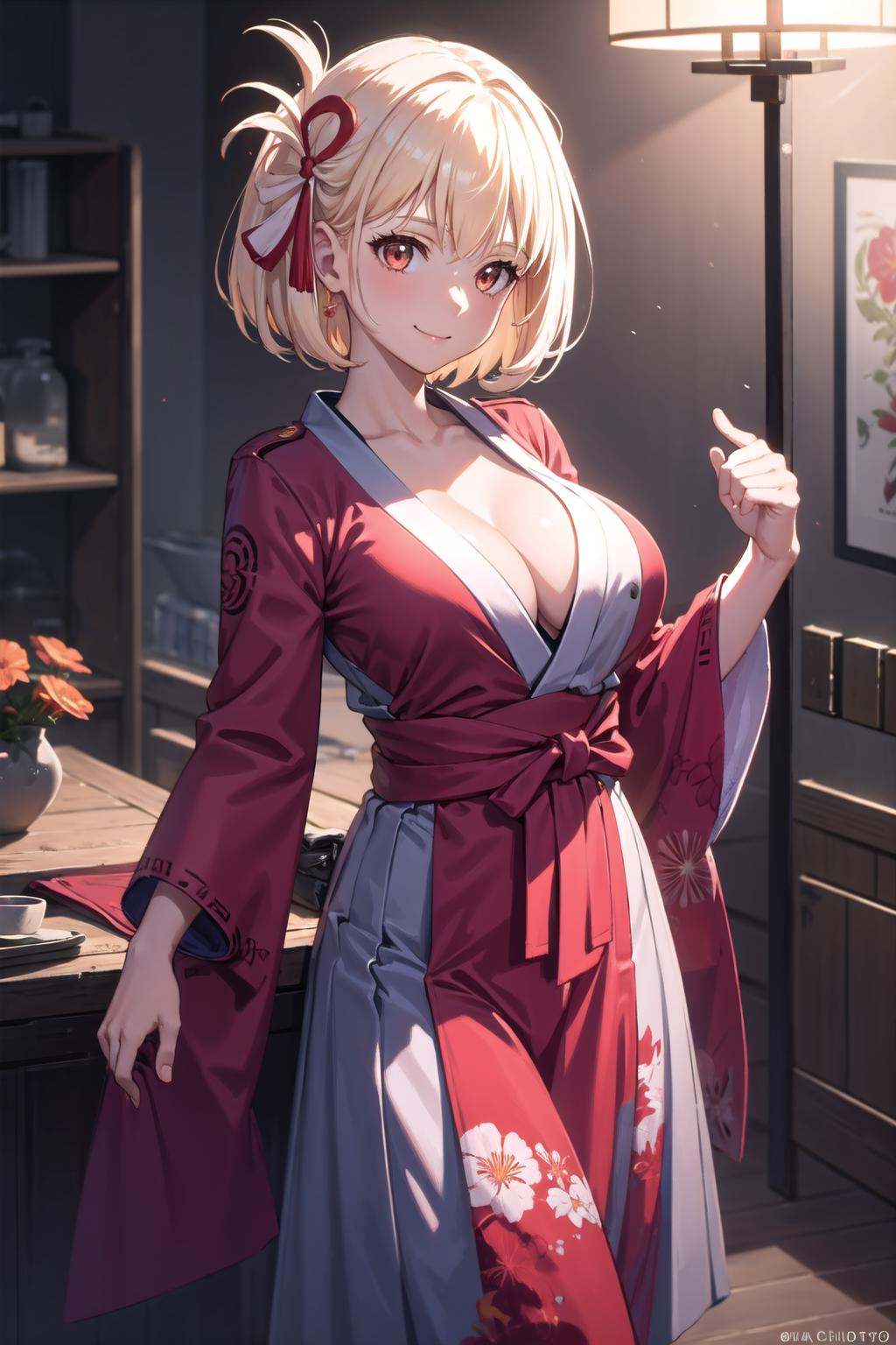 1girl,  solo,  light smile on Tensor.Art