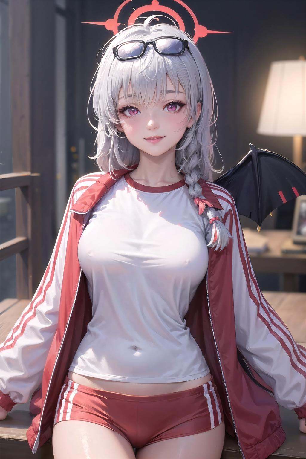 1girl,  solo,  light smile on Tensor.Art