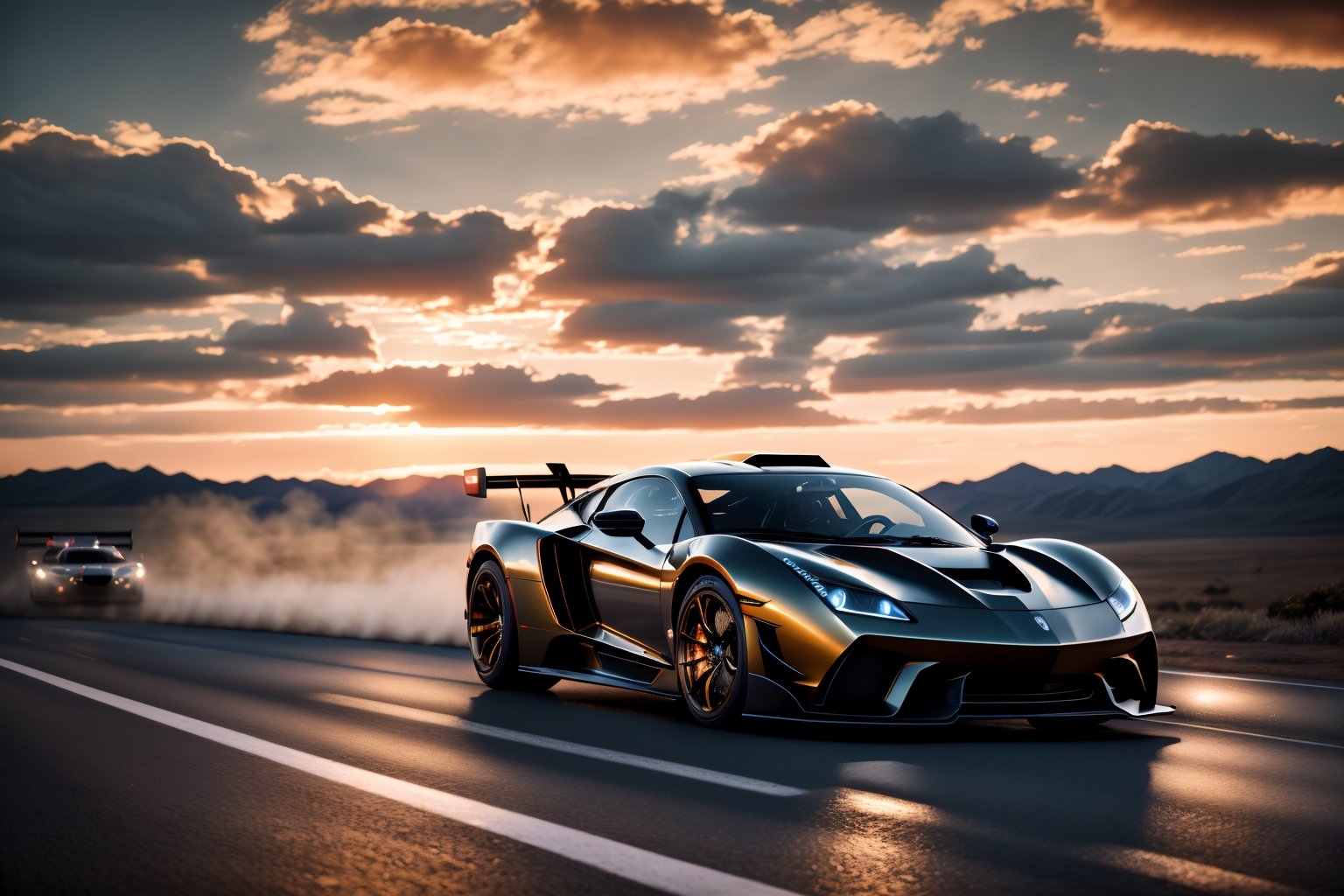 photo of a supercar,  8k uhd,  high quality on Tensor.Art