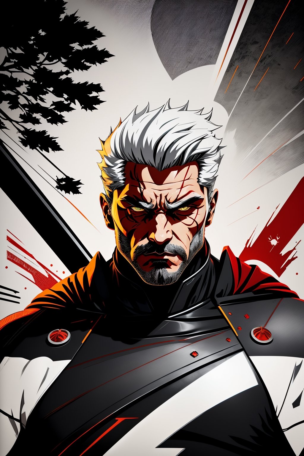 midshot,  cel-shading style,  centered image on Tensor.Art
