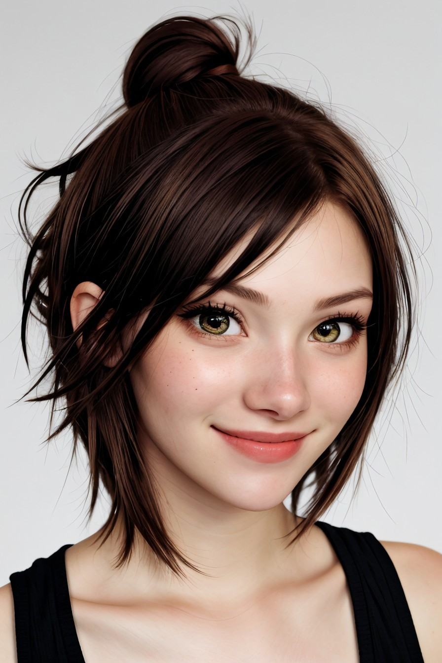 Madison Kate,  focus on eyes,  close up on face on Tensor.Art