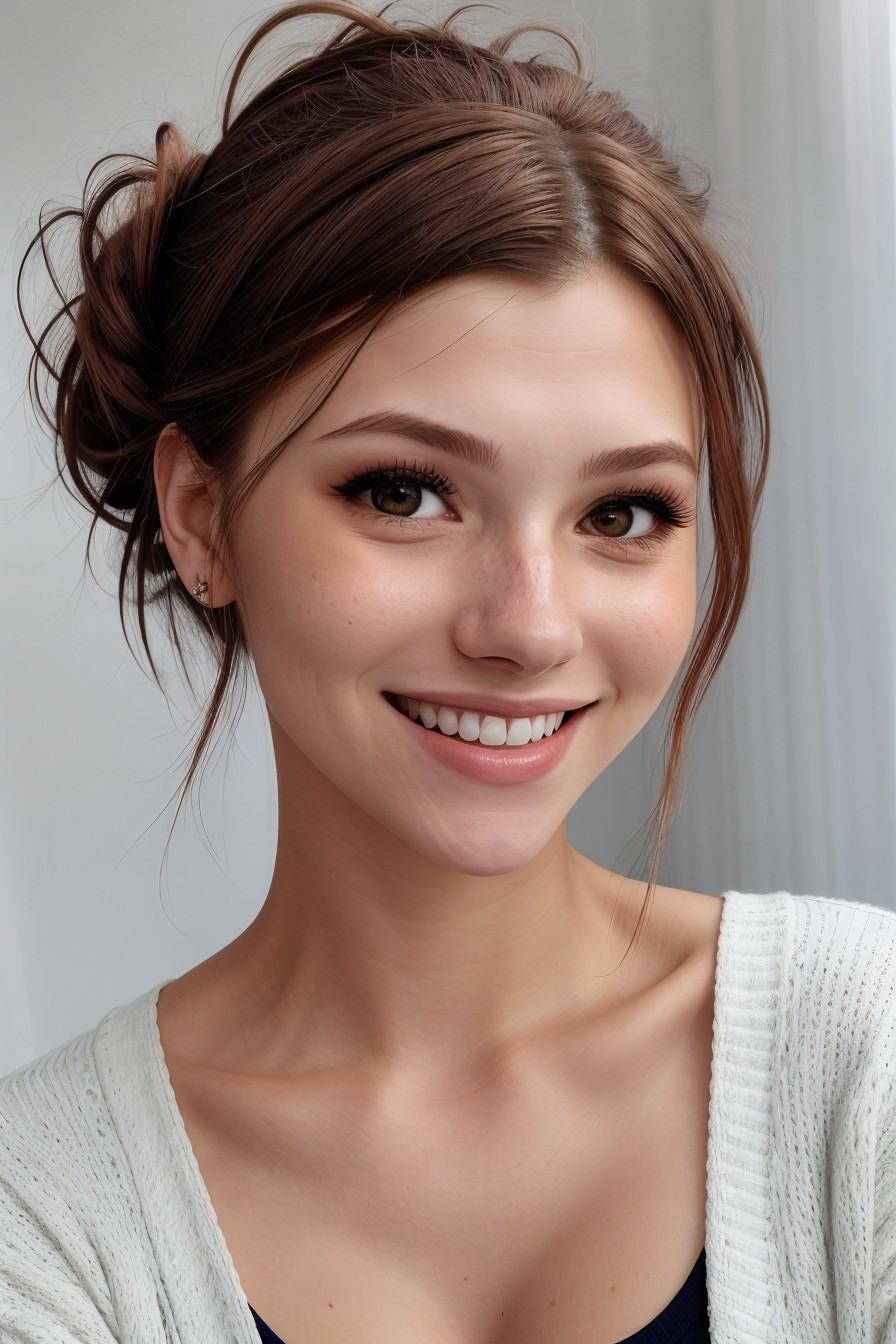 photo of Madison Kate,  focus on eyes,  close up on face on Tensor.Art