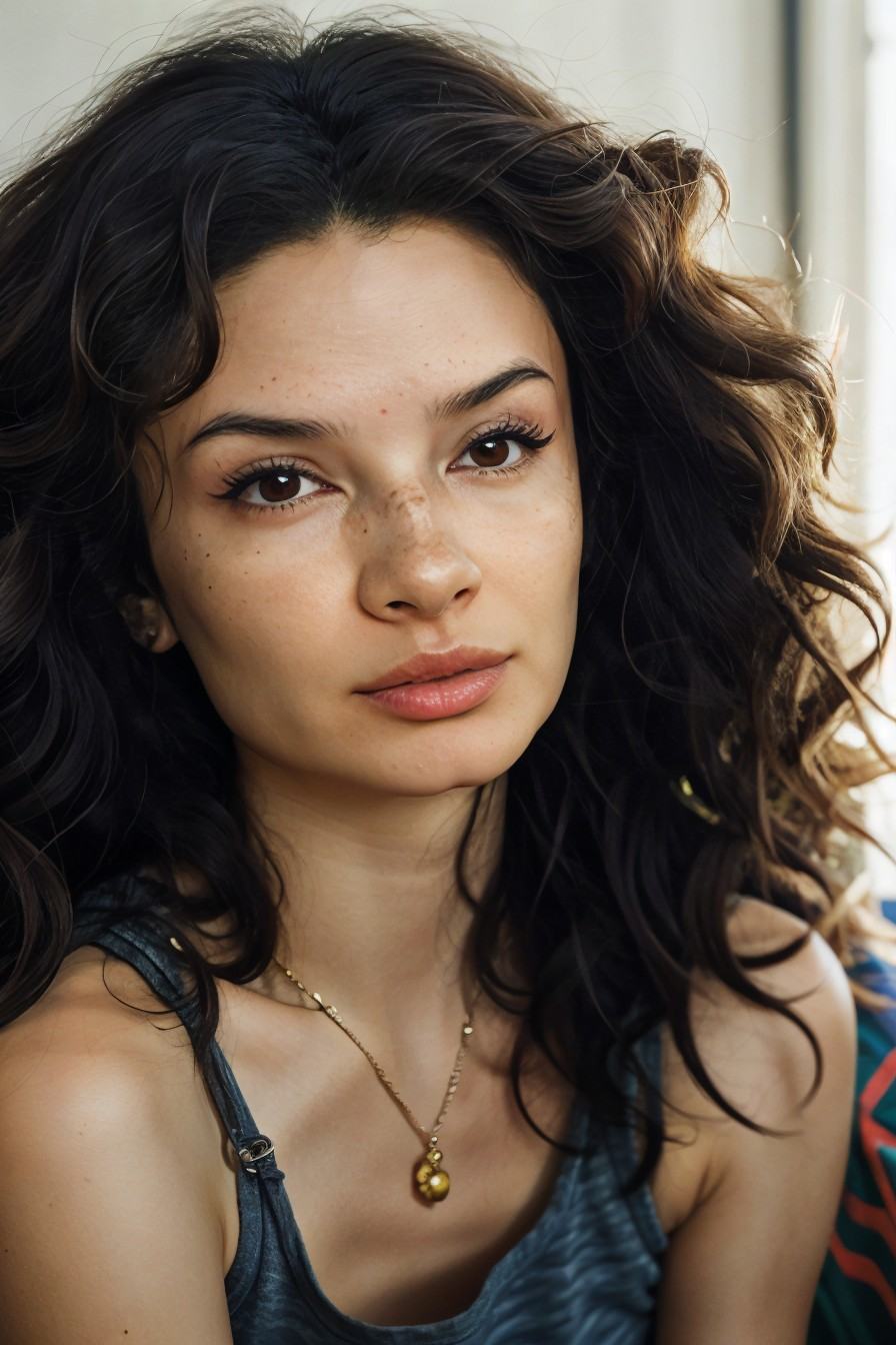 realistic photo of AliceGreczyn,  focus on eyes,  close up on face on Tensor.Art