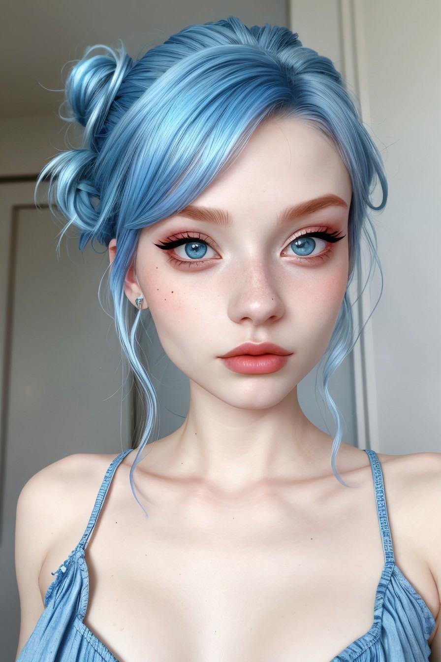 realistic photo of LiluCinnamon,  focus on eyes,  close up on face on Tensor.Art