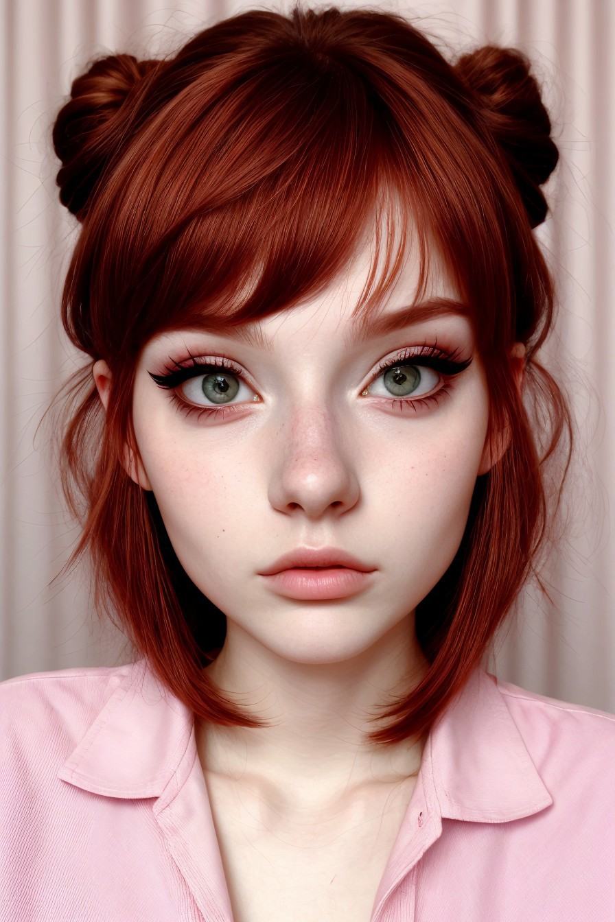 realistic photo of LiluCinnamon,  focus on eyes,  close up on face on Tensor.Art