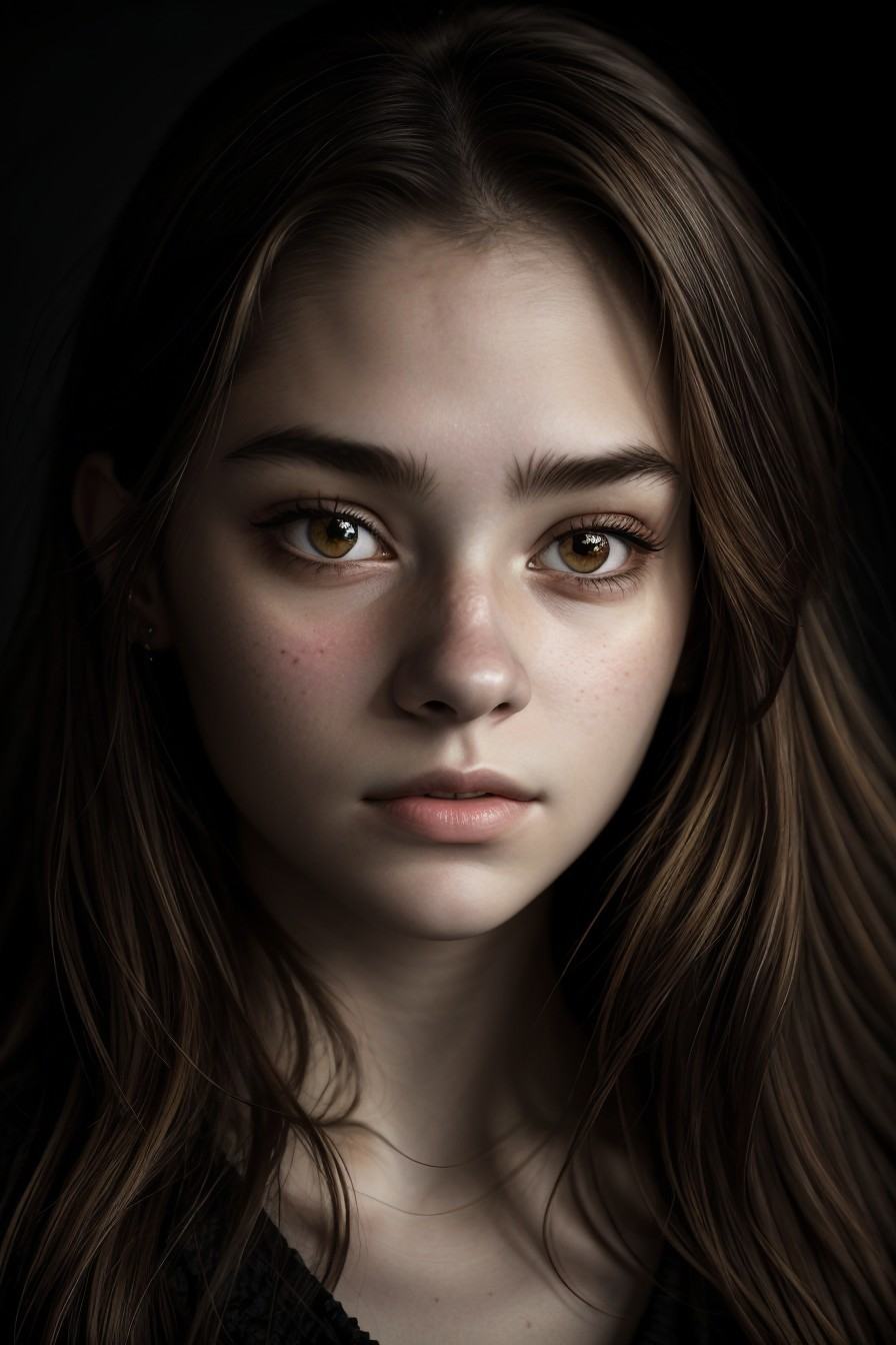 chiaroscuro portrait,  high contrast,  dramatic on Tensor.Art