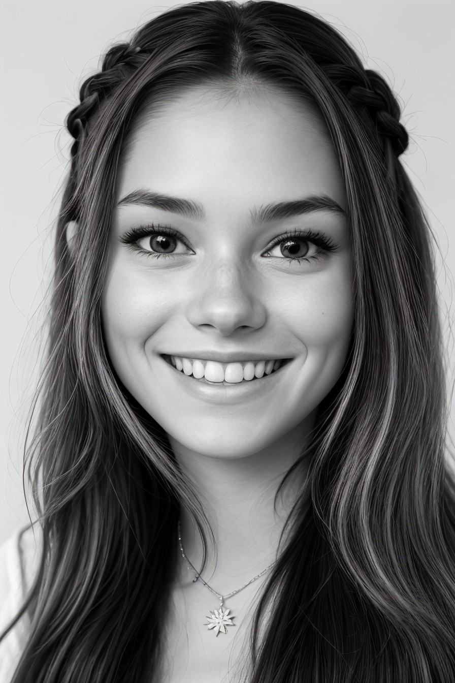 realistic photo of MakenzieRaine,  focus on eyes,  close up on face on Tensor.Art