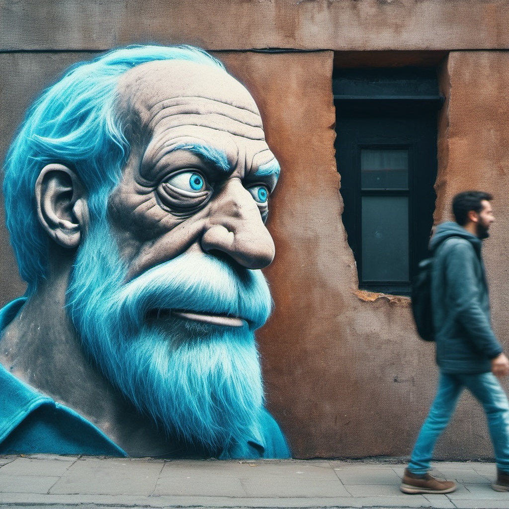 [art by JeeYoung Lee,  art by Nathan Coley::8],  epic portrait of homer with Copper skin on Tensor.Art