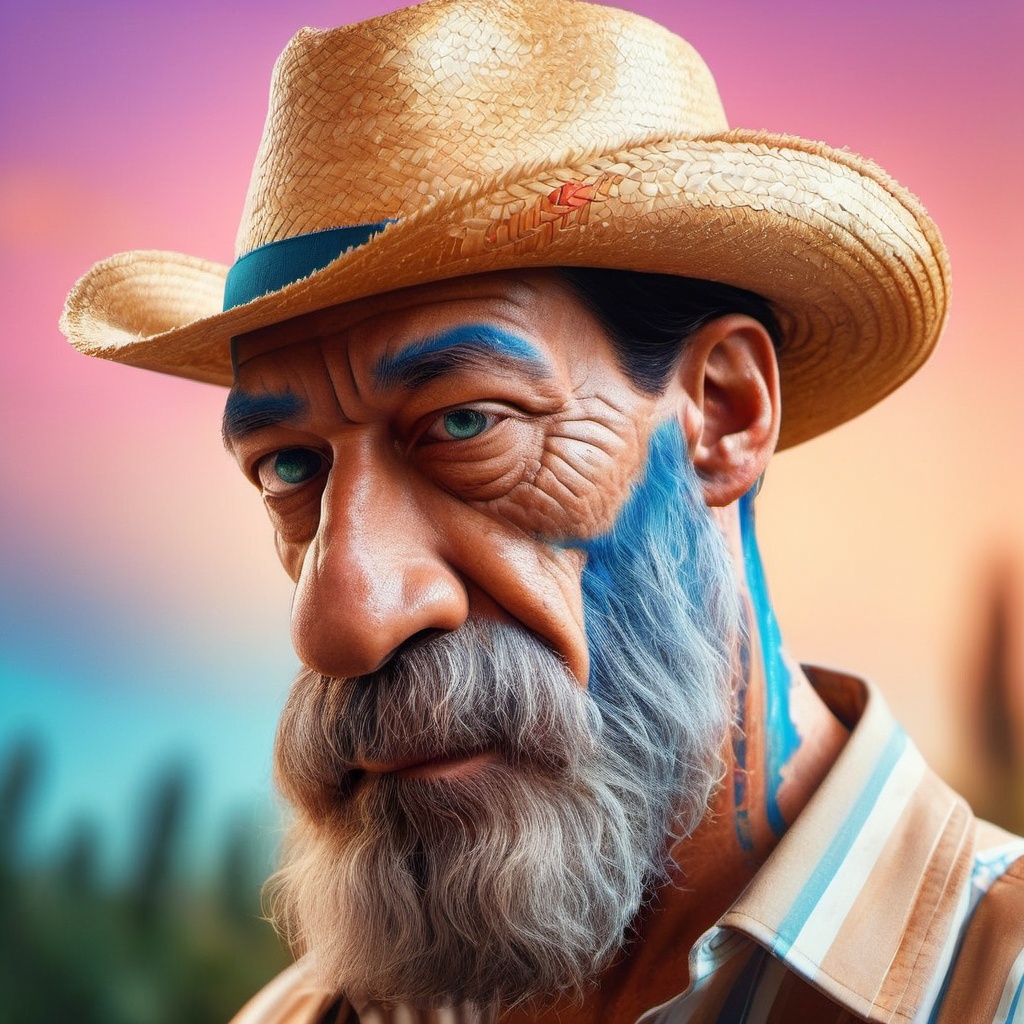 fantasy Digital art,  best quality,  epic portrait of homer on Tensor.Art