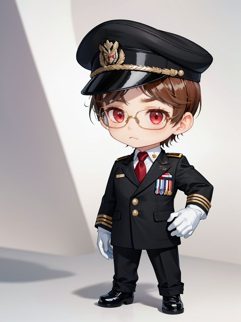 1boy,  chibi,  uniform on Tensor.Art